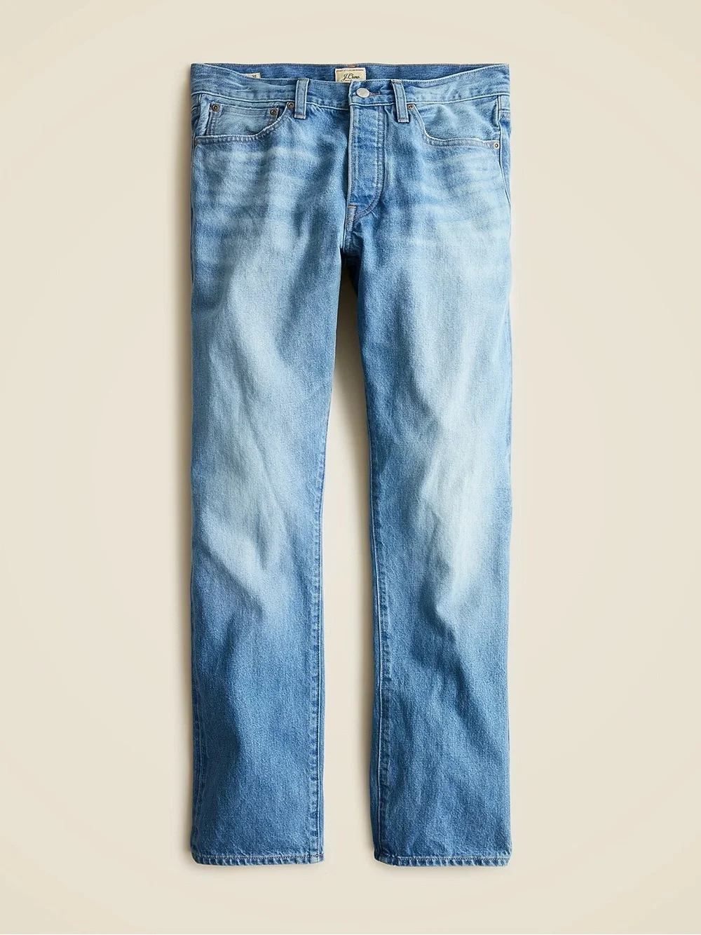 J. Crew 770 34x34 men’s Straight-fit stretch jean in three-year wash AW296